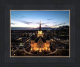 Provo City Center At Dusk