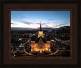 Provo City Center At Dusk