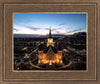 Provo City Center At Dusk