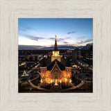 Provo City Center At Dusk