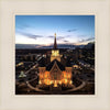 Provo City Center At Dusk