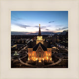 Provo City Center At Dusk