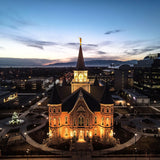 Provo City Center At Dusk