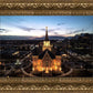 Provo City Center At Dusk