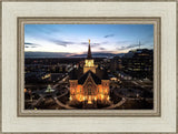 Provo City Center At Dusk