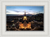 Provo City Center At Dusk