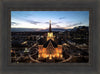 Provo City Center At Dusk