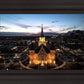 Provo City Center At Dusk