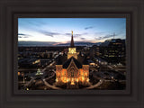 Provo City Center At Dusk