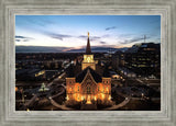 Provo City Center At Dusk