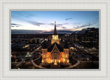 Provo City Center At Dusk