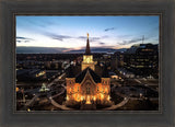 Provo City Center At Dusk