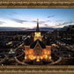 Provo City Center At Dusk