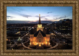 Provo City Center At Dusk