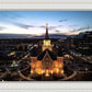 Provo City Center At Dusk