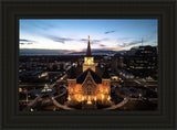 Provo City Center At Dusk