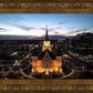 Provo City Center At Dusk
