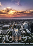 Provo City Center Skyline