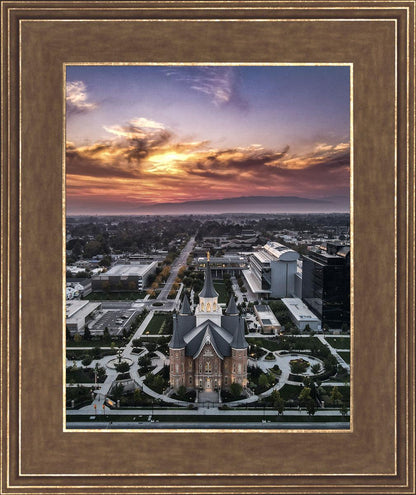 Provo City Center Skyline