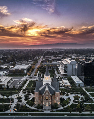 Provo City Center Skyline