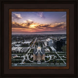 Provo City Center Skyline