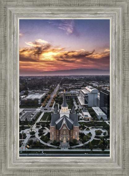 Provo City Center Skyline