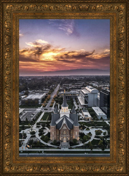 Provo City Center Skyline