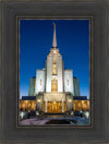 Rexburg Temple at Night