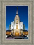 Rexburg Temple at Night