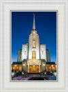 Rexburg Temple at Night