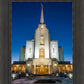 Rexburg Temple at Night