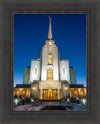 Rexburg Temple at Night