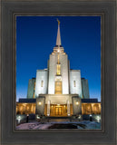 Rexburg Temple at Night