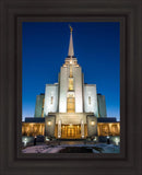 Rexburg Temple at Night