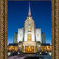 Rexburg Temple at Night