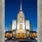 Rexburg Temple at Night