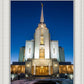 Rexburg Temple at Night