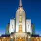 Rexburg Temple at Night