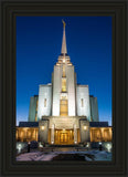 Rexburg Temple at Night