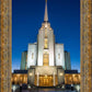 Rexburg Temple at Night