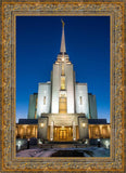 Rexburg Temple at Night