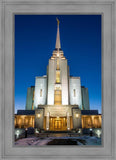 Rexburg Temple at Night