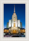 Rexburg Temple at Night