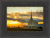 Rexburg Temple - Sunset