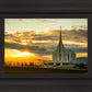 Rexburg Temple - Sunset