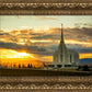 Rexburg Temple - Sunset
