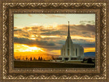 Rexburg Temple - Sunset