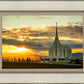Rexburg Temple - Sunset