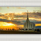 Rexburg Temple - Sunset