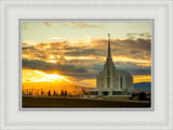 Rexburg Temple - Sunset